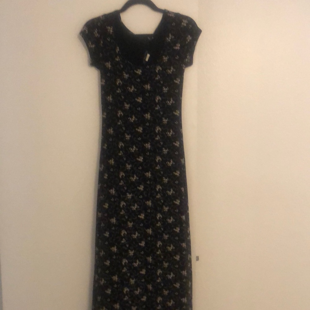 Black and White Maxi Dress